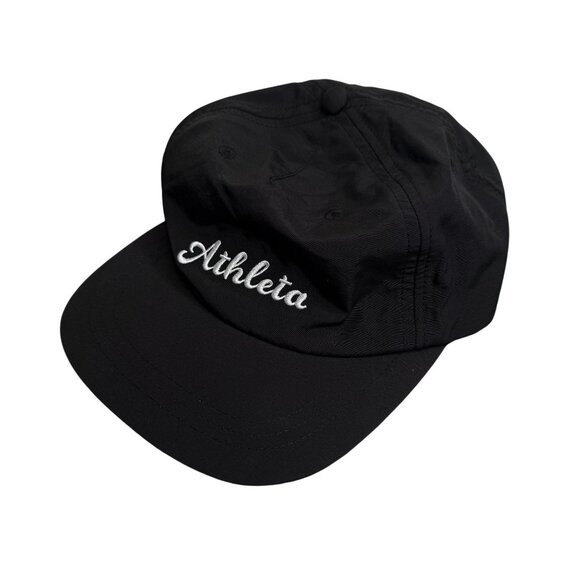 Athleta Black Nylon Adjustable Strap Baseball Cap - Picture 2 of 6